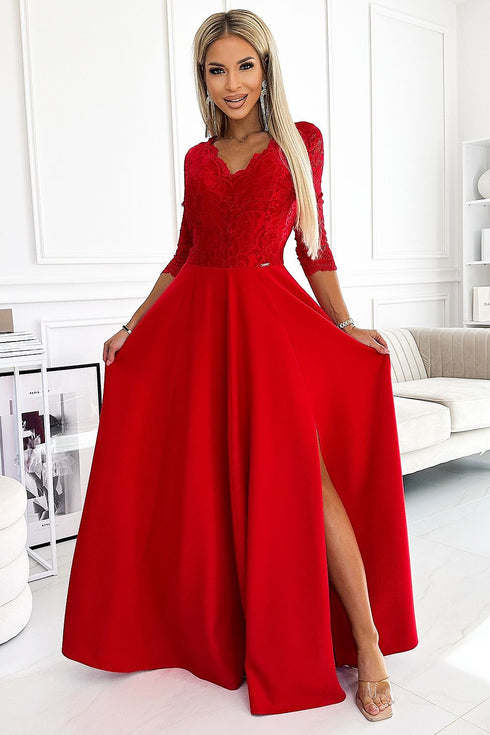 Robe longue model 189086 Numoco
